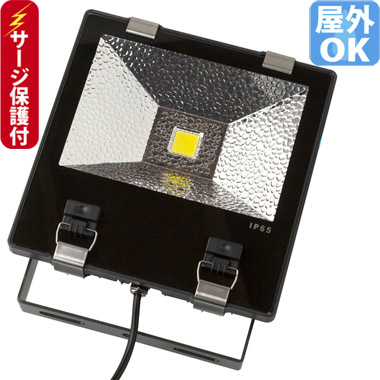 サージ保護付 LED投光器(500W型73W) TGD-MR70W-C-FF